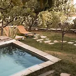 公寓 Montera Centre Avec Piscine Chauffee Et Jardin